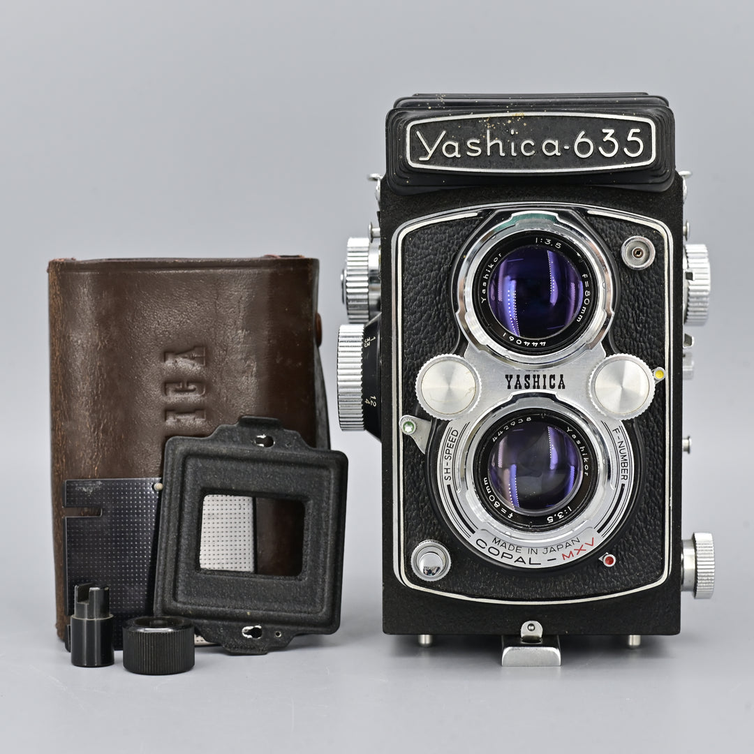 Yashica 635 (With 135 Adapter).