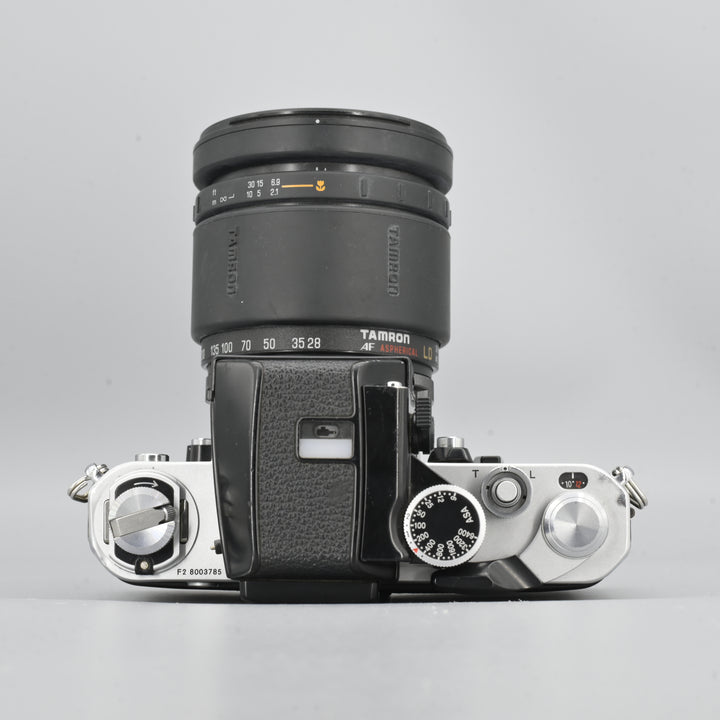 Nikon F2A + Tamron 28-200mm F3.8-5.6 Zoom Lens [READ]