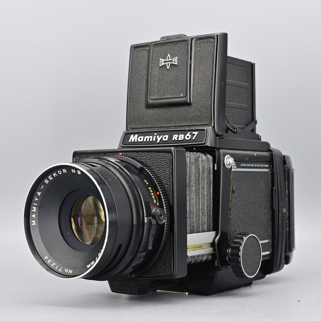 Mamiya RB67 Pro + Sekor C 127mm F3.8 Lens.