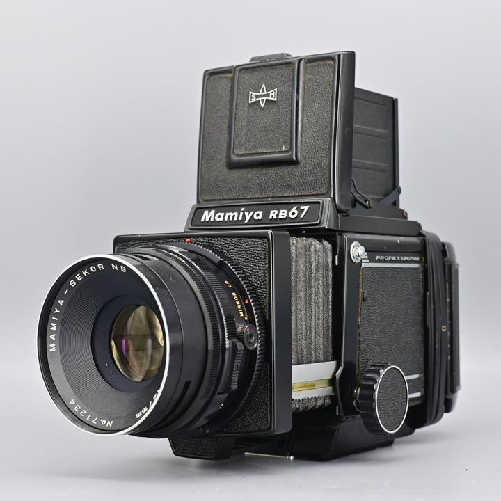 Mamiya RB67 Pro + Sekor C 127mm F3.8 Lens.