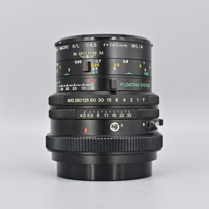 Mamiya Macro KL 140mm f/4.5 M/LA Lens (For RB67)