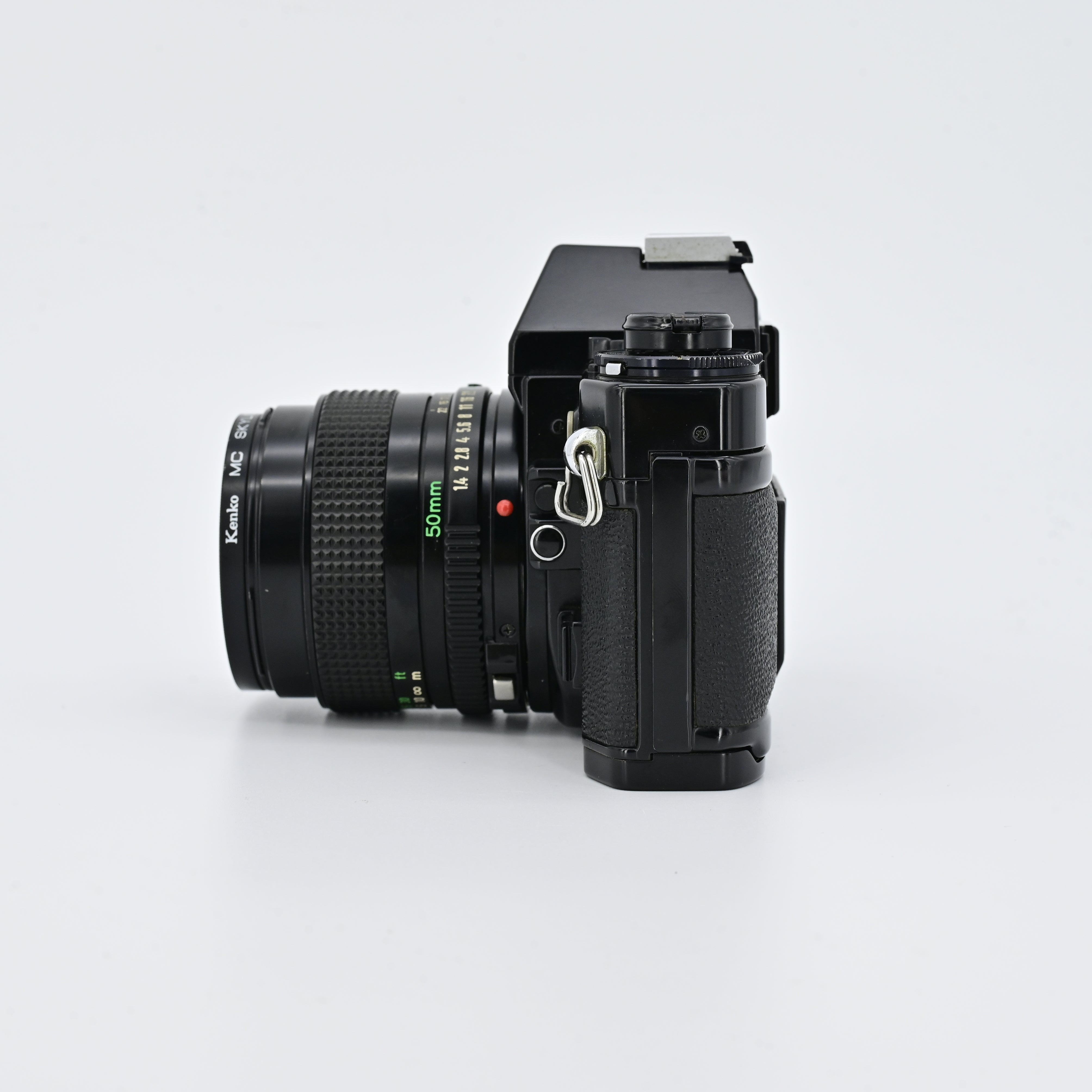 Canon A1 Black + FD 50mm F1.4 Lens – SHOWA