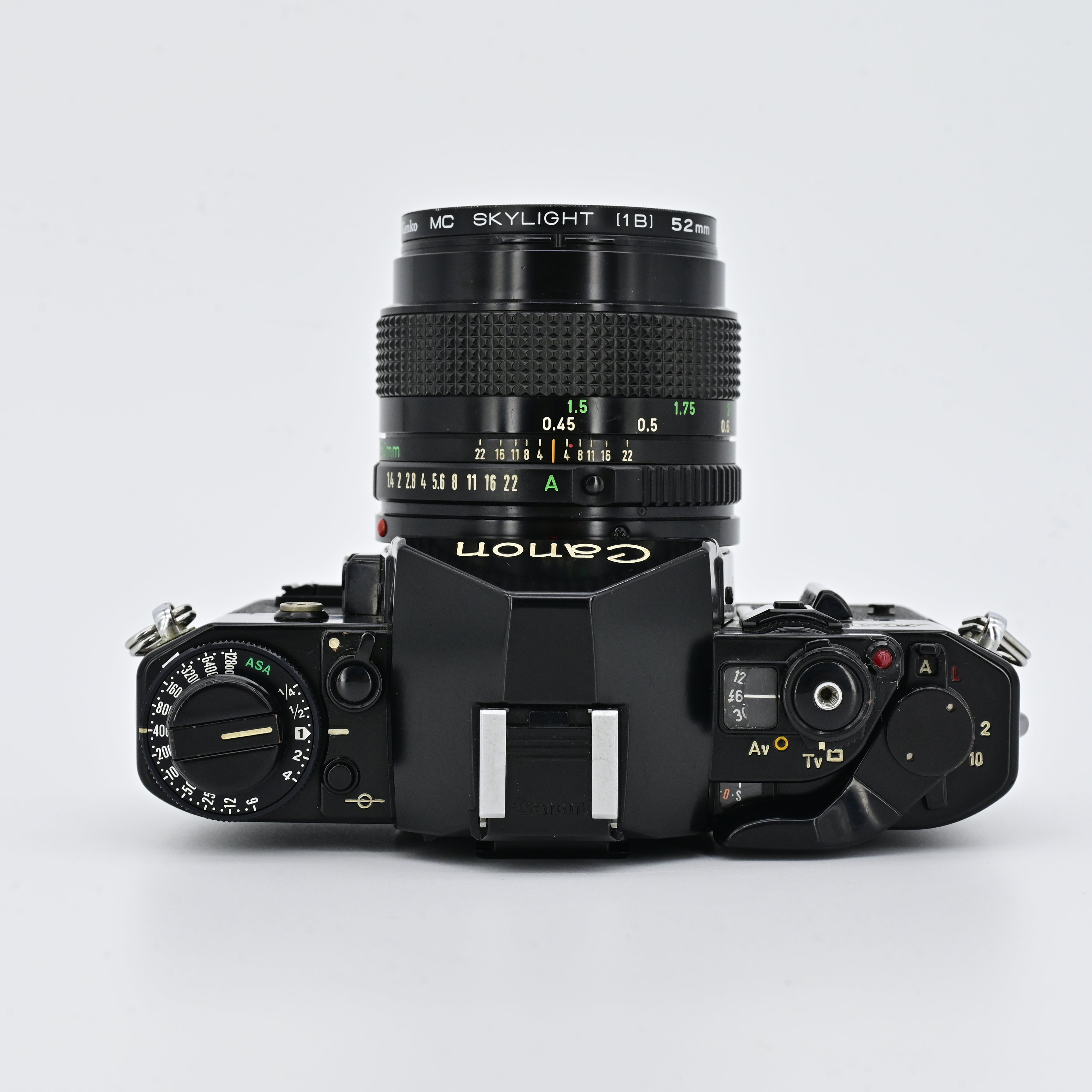 美品　Canon AE-1-P BLK FD 50㎜f1.4 & 70-150㎜ Canon F1 Black + FD 50mm F1.4 Lens – SHOWA