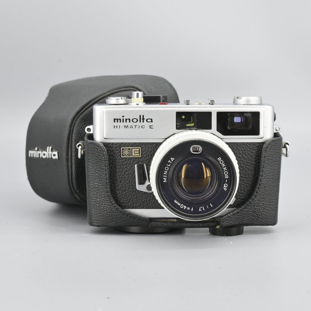 Minolta Hi-matic E (With Case).