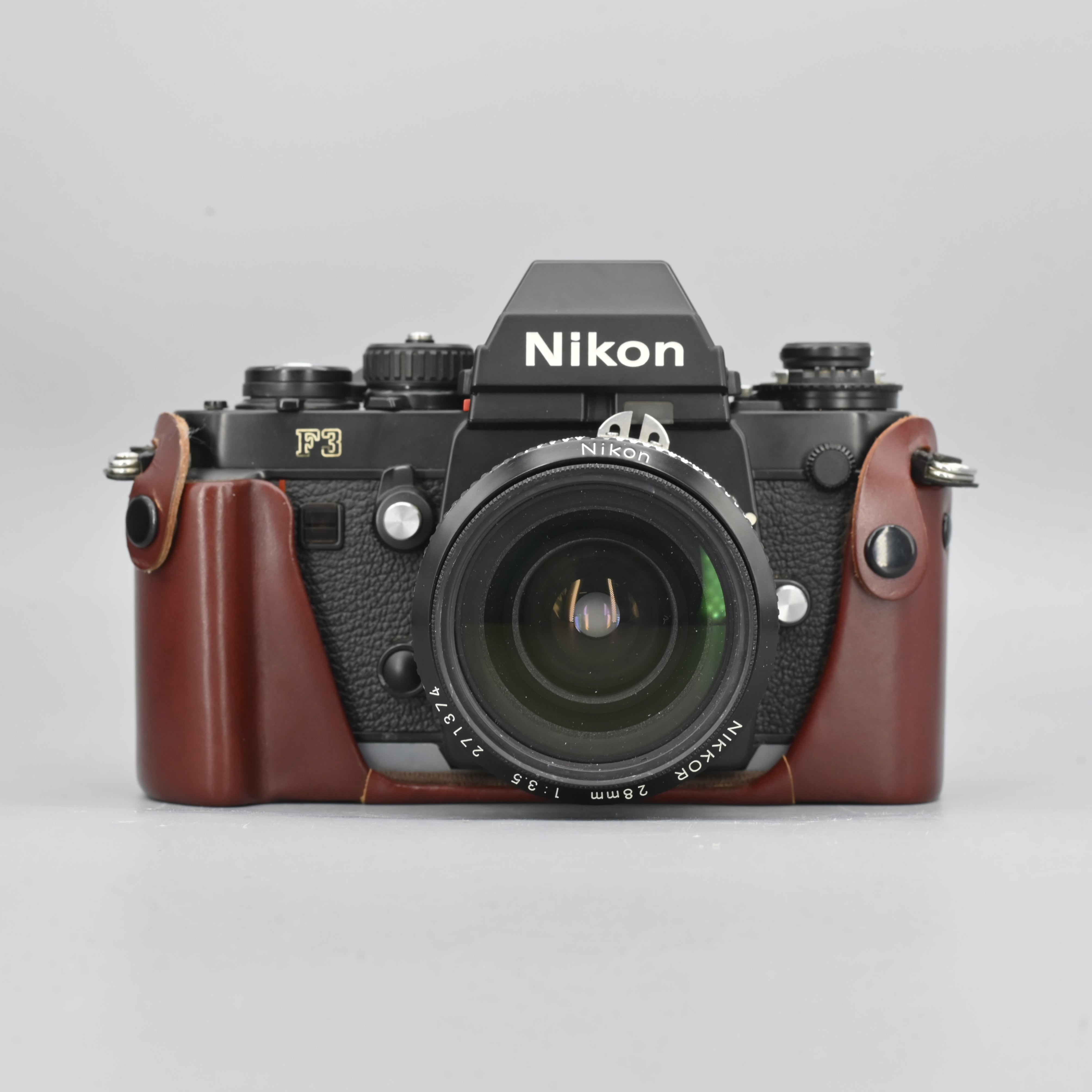 Nikon F3 HP Ai-S NIKKOR 28mm F3.5 完動品 Nikon New NIKKOR 28mm F3.5 | ヨアケマエカメラ フィルムカメラ修理・販売