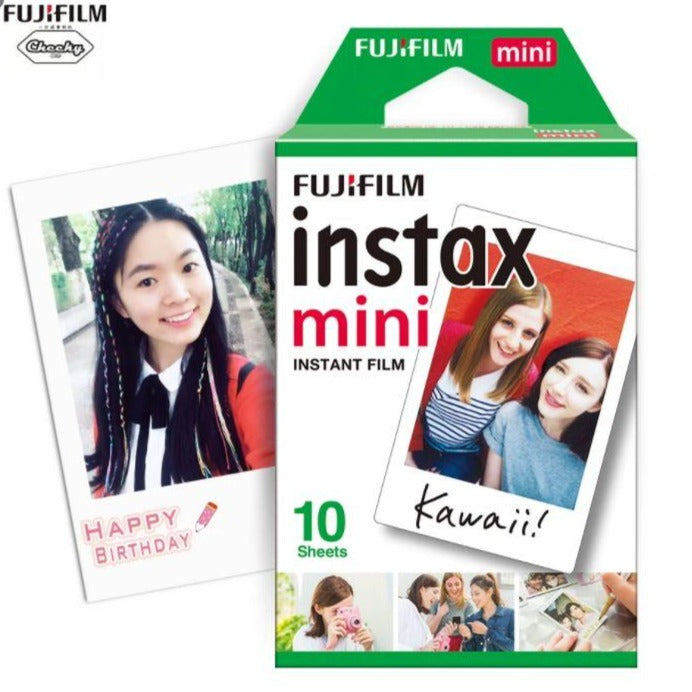 Fujifilm INSTAX Mini Instant Film (10 Exposures, White Frame)